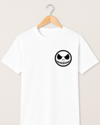 Playera Jack Smile – Calavera Sonriente | Estilo Gótico Minimalista