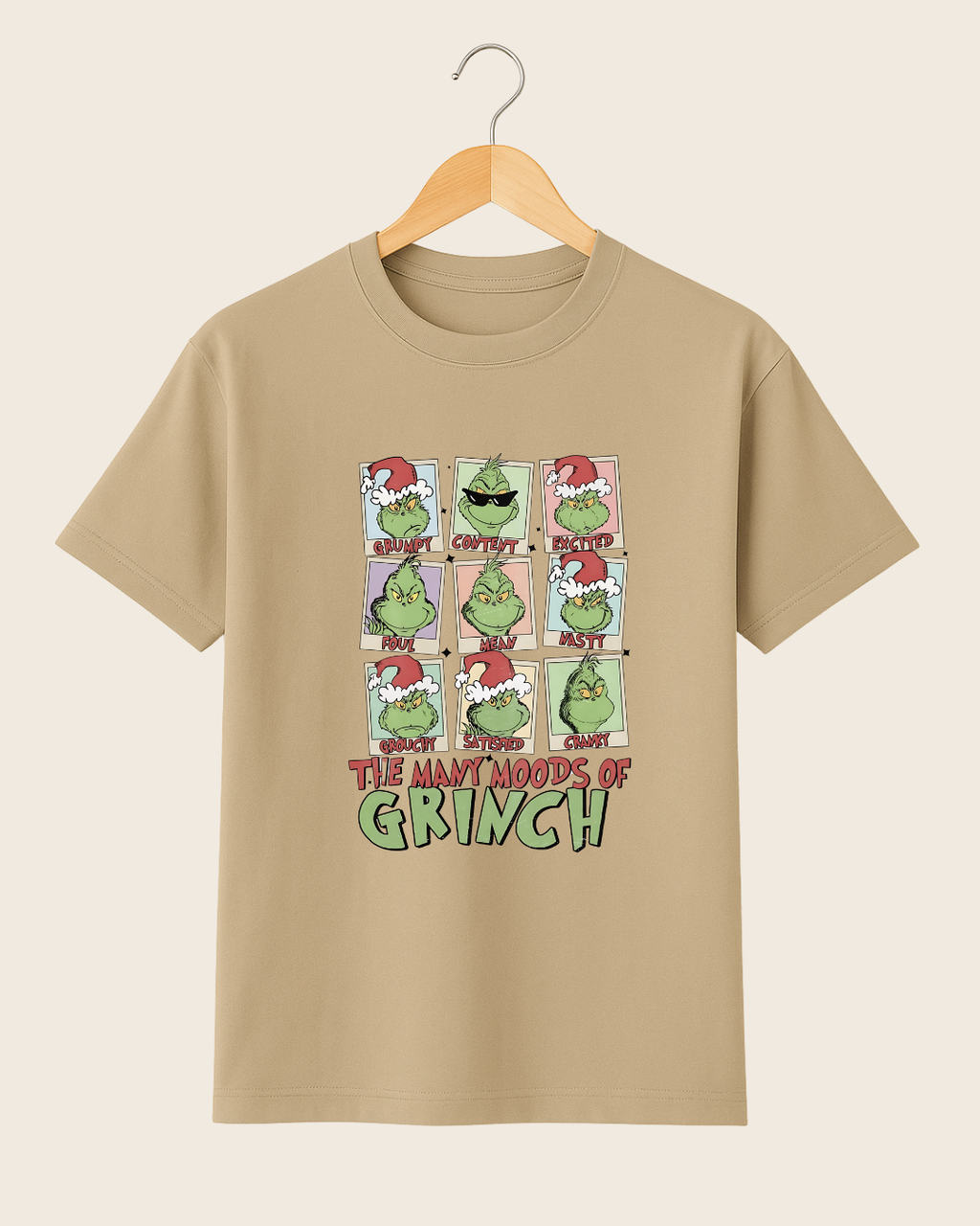 Playera Team Grinch – Humor Navideño Unisex