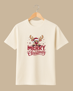 Playera Merry Christmas – Edición Reno Festivo Unisex