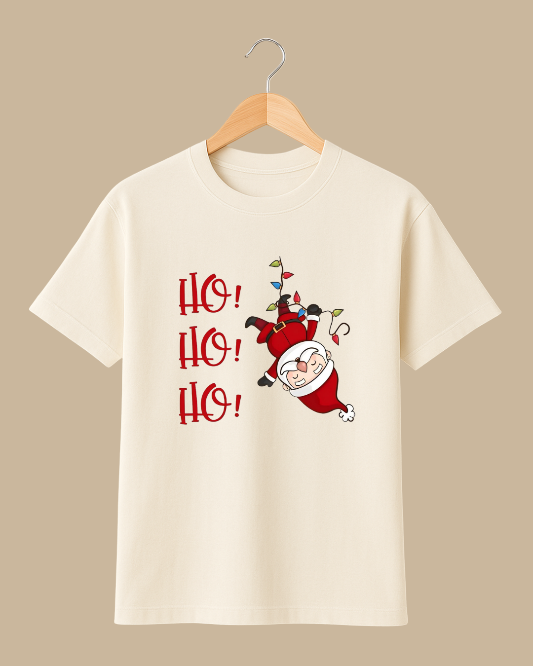 Playera Ho! Ho! Ho! – Edición Santa Divertido Unisex