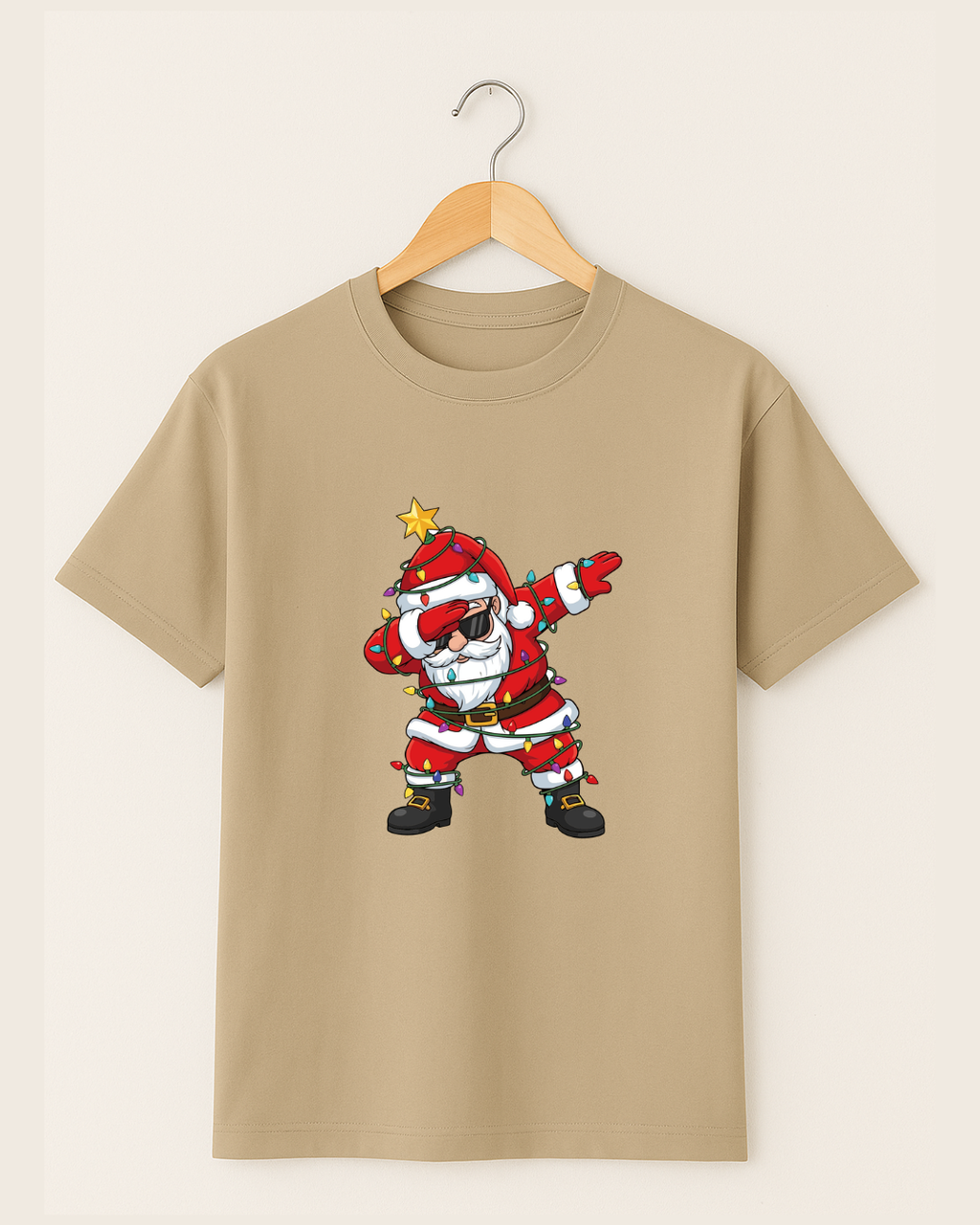 Playera Santa Dab – Edición Navidad Divertida Unisex