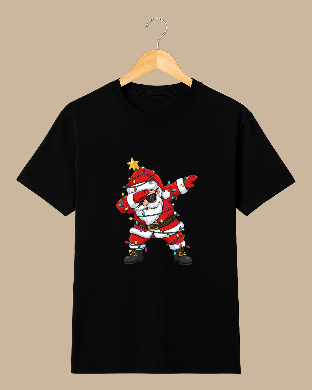 Playera Santa Dab – Edición Navidad Divertida Unisex
