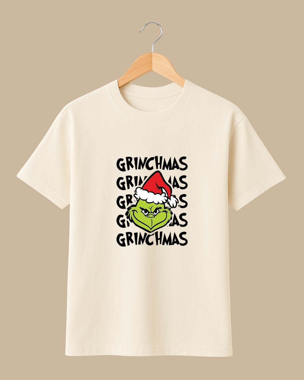 Playera Grinchmas – Edición Navidad Sarcástica Unisex