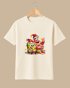Playera Amigos Navideños – Edición Caricatura Festiva Unisex