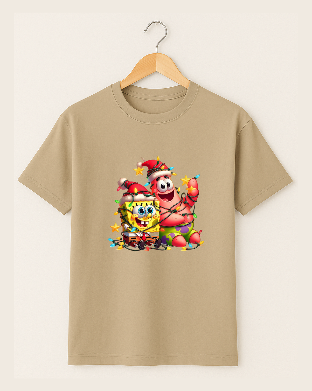 Playera Amigos Navideños – Edición Caricatura Festiva Unisex