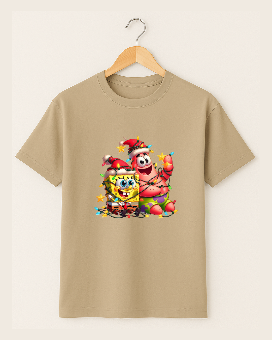 Playera Amigos Navideños – Edición Caricatura Festiva Unisex