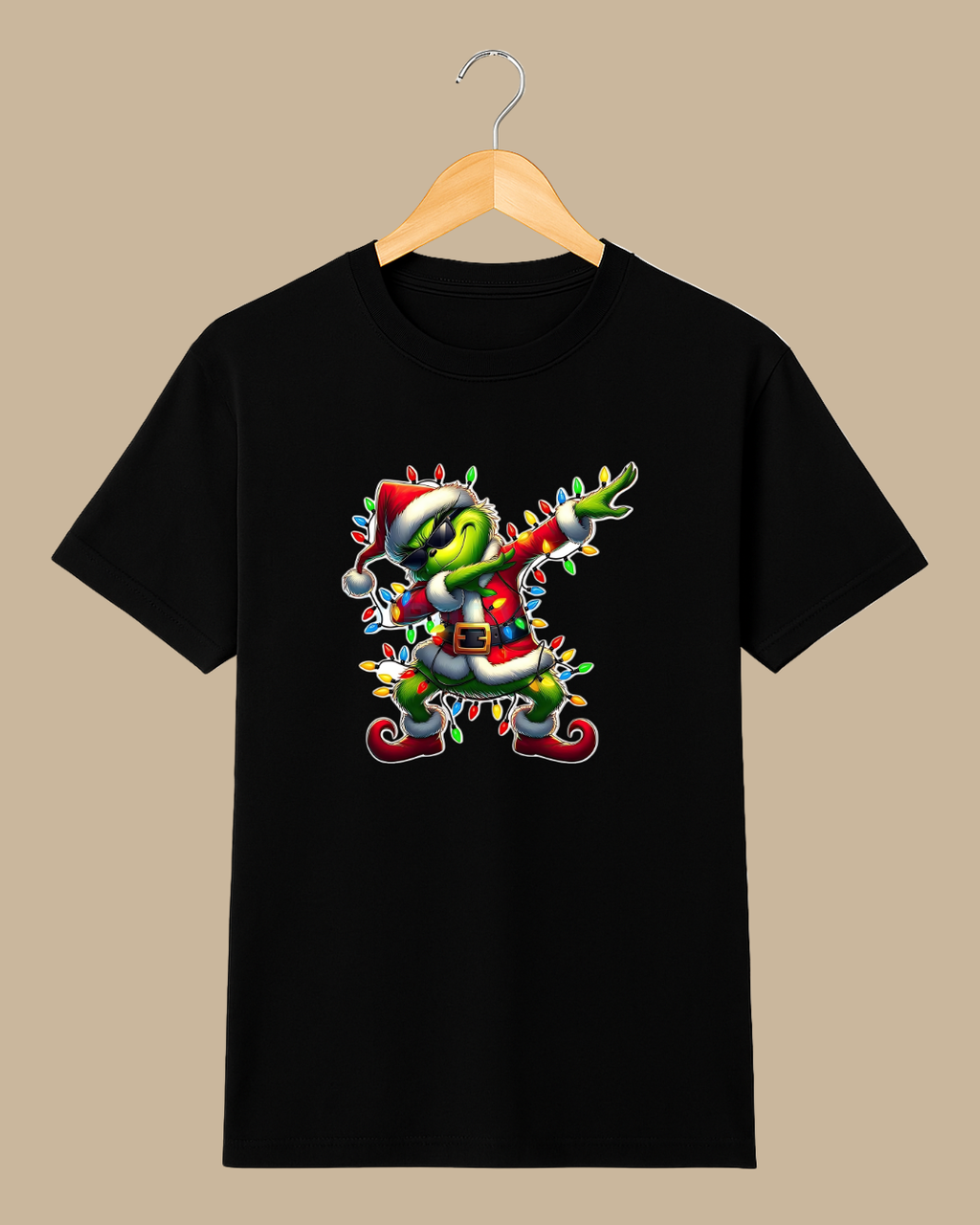 Playera Grinch Dab – Edición Navidad con Actitud Unisex