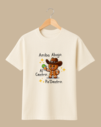 Playera Galleta Vaquera – Arriba, Abajo, Al Centro y Pa’Dentro
