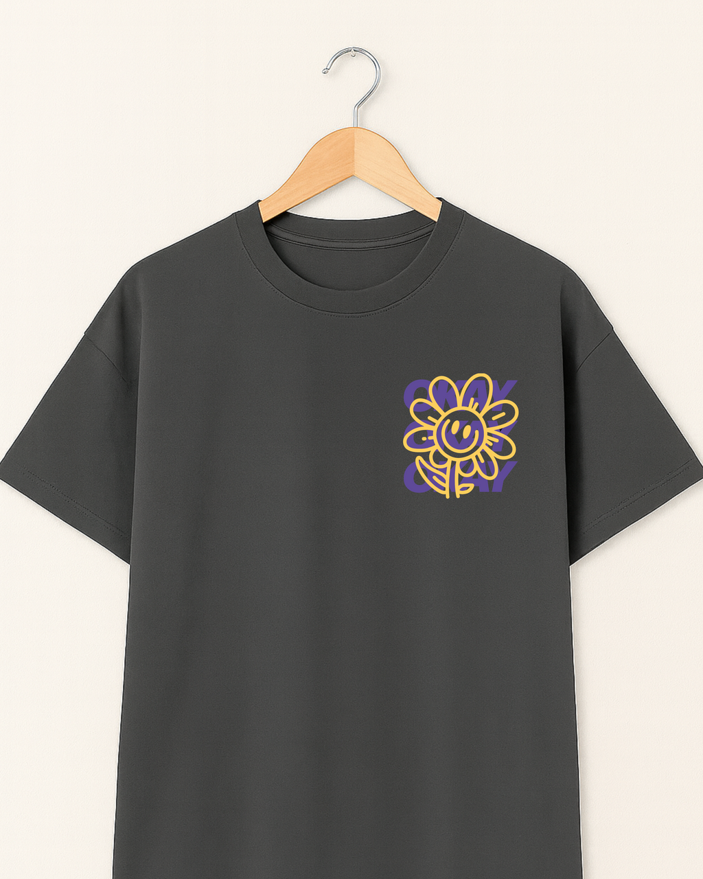 🌼 Flor Feliz – Over size