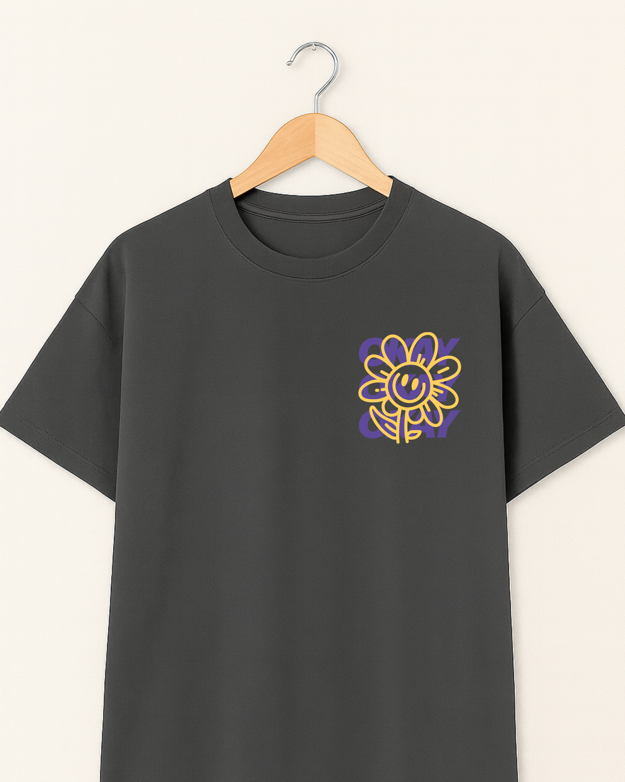 🌼 Flor Feliz – Over size