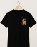 Playera Capibara Mate Lover – Capibara con Gorro | Estilo Chill Unisex