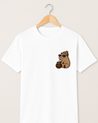 Playera Capibara Mate Lover – Capibara con Gorro | Estilo Chill Unisex