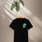 Playera Calavera Chévere – Diseño Cool con Gorro | Street & Minimal Unisex