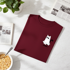 Playera Ghost Cat – Gato Fantasma | Cute & Spooky Unisex