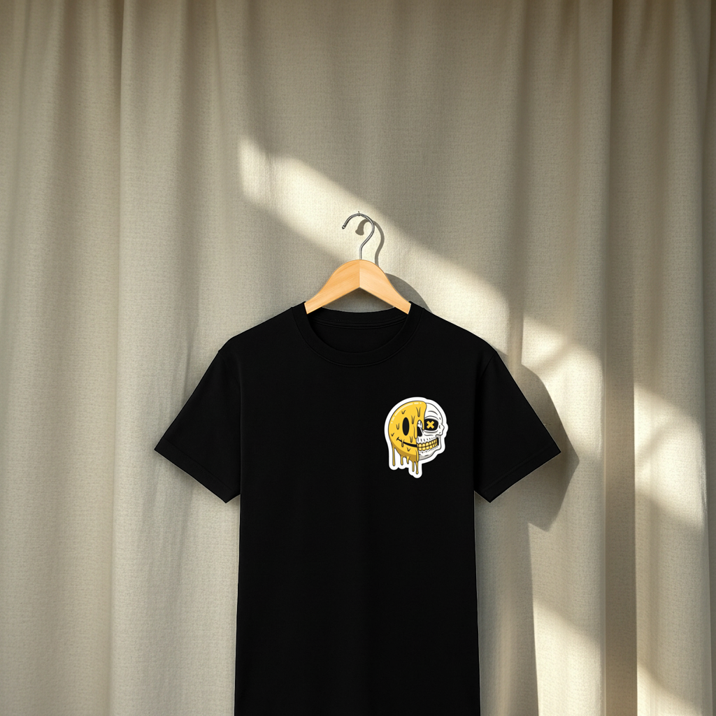 Playera Ni Tan Feliz Ni Tan Triste – Estilo Urbano Unisex | Minimal Mood