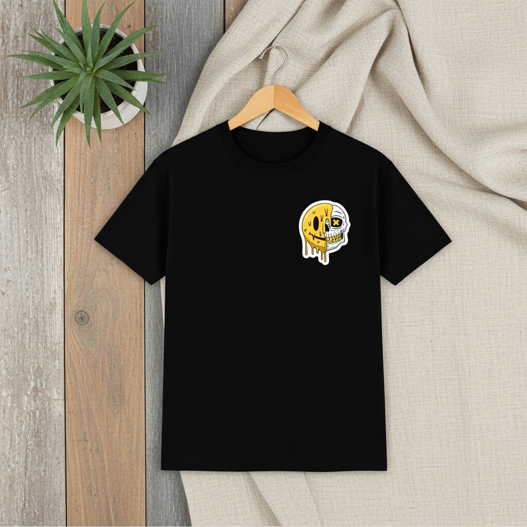 Playera Ni Tan Feliz Ni Tan Triste – Estilo Urbano Unisex | Minimal Mood