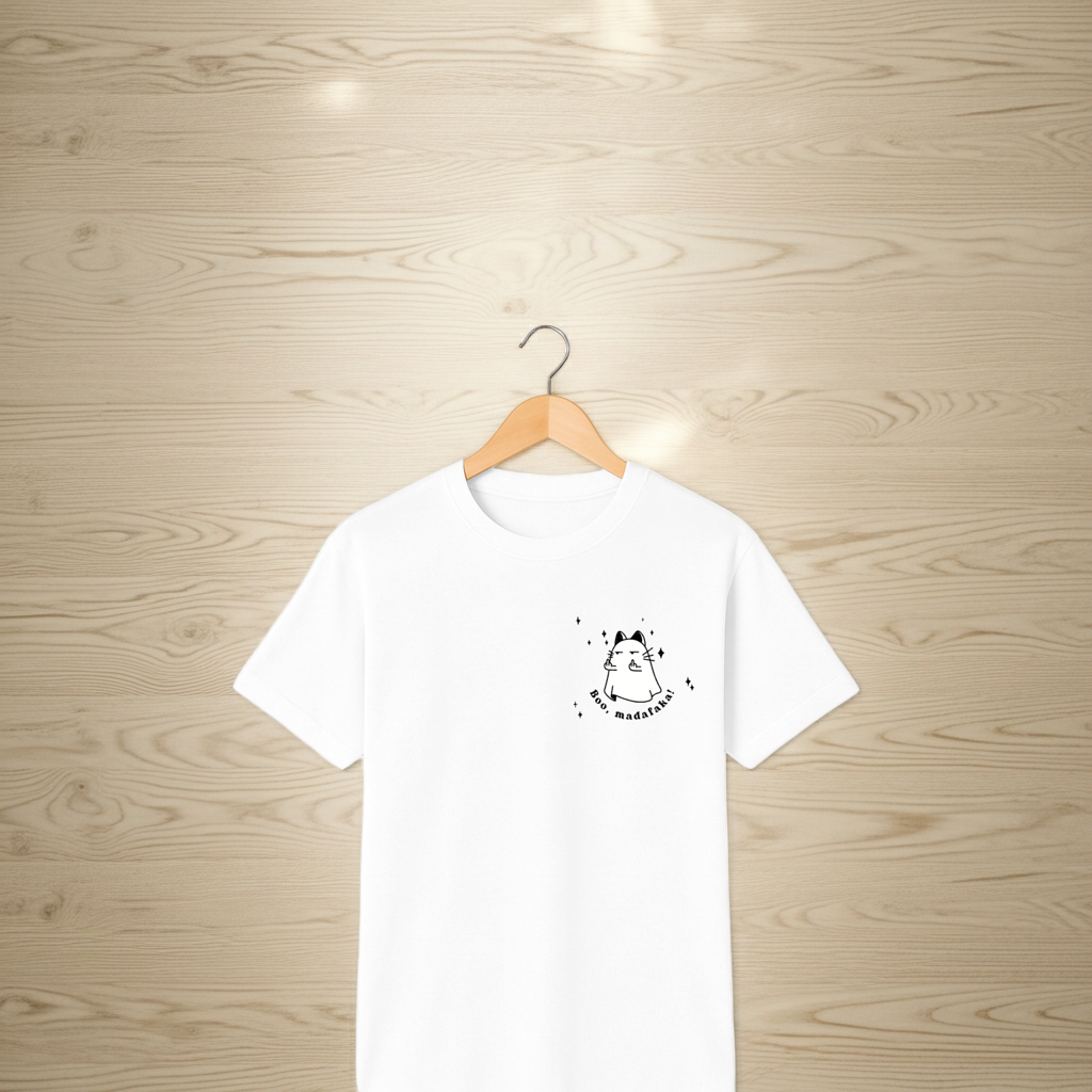 Playera Boo Madafaka – Humor Negro y Estilo Sarcástico