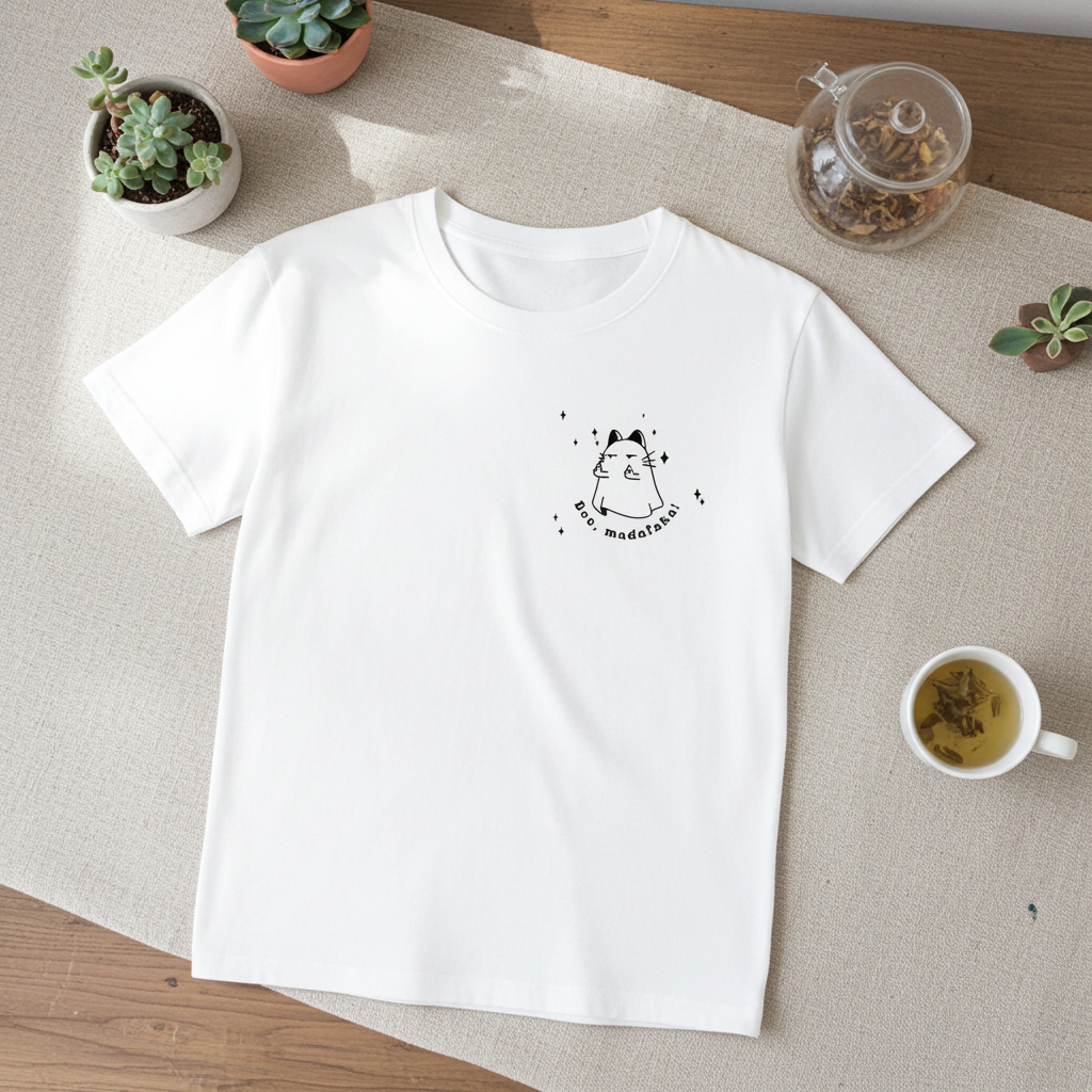 Playera Boo Madafaka – Humor Negro y Estilo Sarcástico