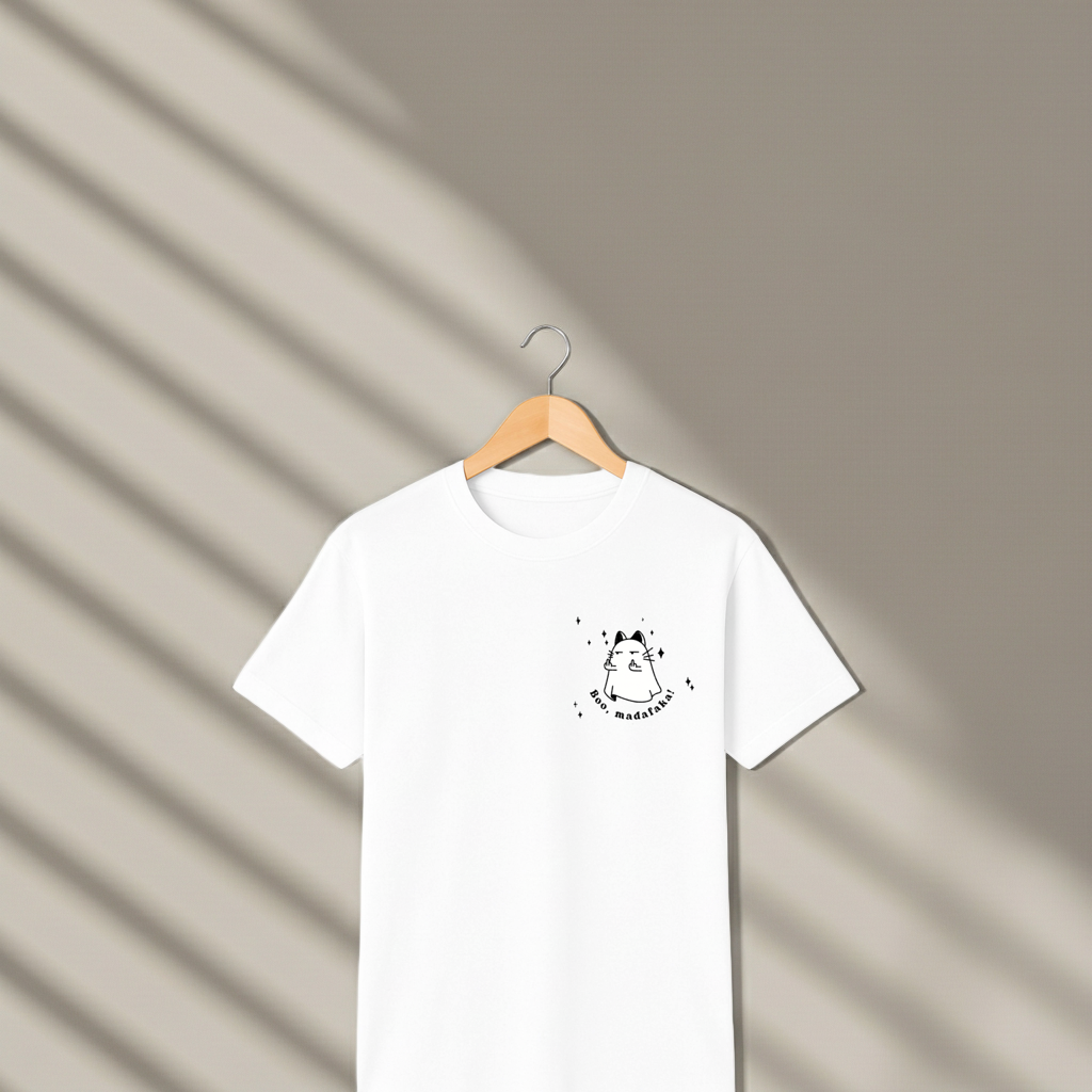 Playera Boo Madafaka – Humor Negro y Estilo Sarcástico