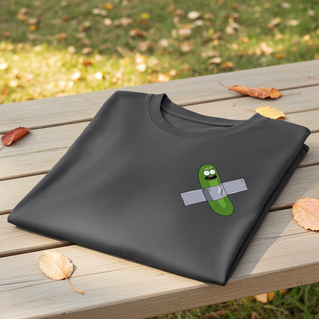 Playera Oversize Pepinillo Épico – Humor Geek y Cultura Pop