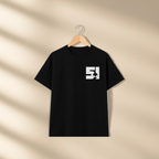 Playera Oversize Área 51 👽 – Diseño Minimalista Unisex