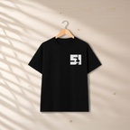 Playera Oversize Área 51 👽 – Diseño Minimalista Unisex