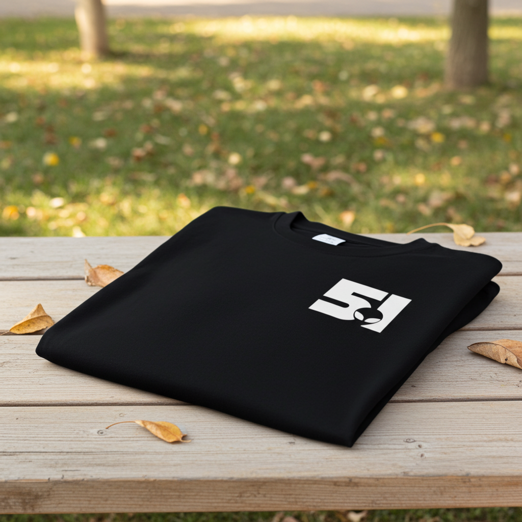 Playera Oversize Área 51 👽 – Diseño Minimalista Unisex